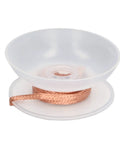 Desoldering Solder Wick Set, 5-Piece Pro-Grade Red Copper Braided Wire on spool, 1.5mm to 3.5mm widths, for PCB and electronics repair