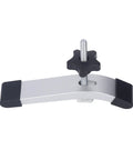 Heavy Duty T Track Hold Down Clamps Made Of Aluminum For Woodworking Jigs To Secure Workpieces On CNC Router Table Saw And Drill Press With M8 Thread 6.3 Inch Long Grip For Pros, close-up view showing grip mechanism.