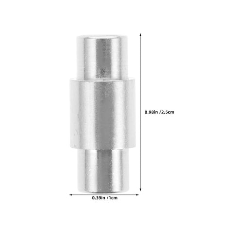 16 Piece Long Bearing Spacers Roller Skate Axle Sleeve Kit Shields Protect Inline Gear Dustproof Design Kept Fresh Easy Install Top Tier Ultimate Quality Helps Cruisers Run Super Smooth Any Time You Ride Crush The Streets Everywhere You Go. silver aluminum spacer 0.98in x 0.39in