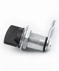 Thumb Operated Offset Cam Lock T Handle Thumb Turn Lock For Safes File Cabinets And Safeboxes 32 Millimeter Zinc Alloy Black Painted