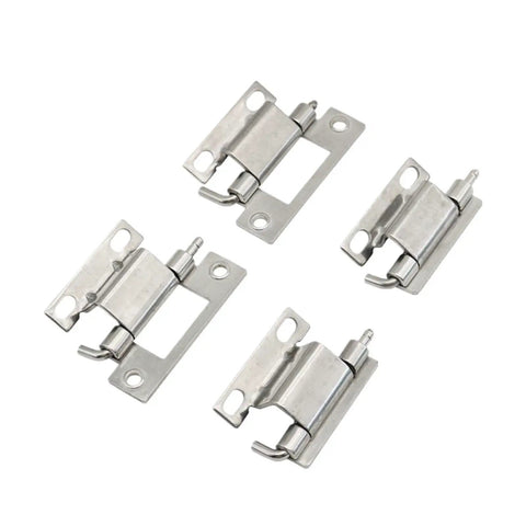 Dope Hidden Fixed Pin Cabinet Door Hinges For Electrical Control Panels And Industrial Chassis Slick Bending Design Fits 80 X 32 Point 5 Mm Enclosures A Straight Up Reliable Hardware Package Includes Nine Pieces Ready To Go