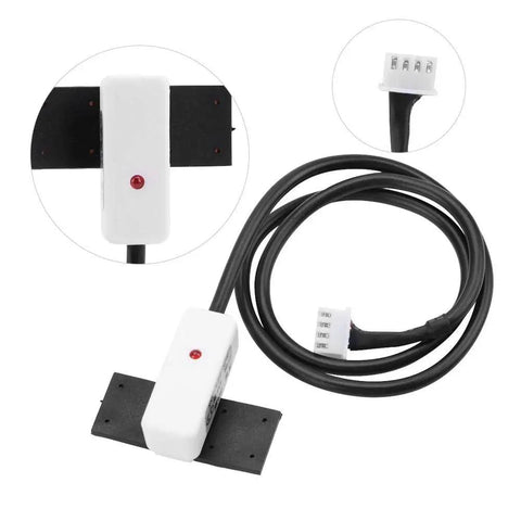 High Stability 24V Water Level Controller Sensor with anti-interference design, shown with cable and connector, ideal for pumps and reservoirs.