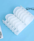 Straight Up Essential Six Piece Bra And Underwear Storage Box With Smart Compartment Layout For Your Closet To Keep All Your Favorite Lingerie Tidy And Totally Flawless, clear plastic organizer with compartments.