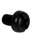 100 Pcs Nylon Hex Spacer Kit M2 M3 M4 With Male And Female Round Head Spacers, 0.5mm Thread Pitch, 6mm, 8mm, 10mm, 12mm Lengths For DIY Electronics, Projects, And Furniture Assembly, black nylon spacer close-up