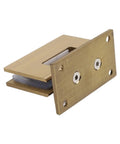 Glass Door Hinges For Shower And Office Partitions With A Smooth 180 Degree Swing And Stable Panels, brass 304 stainless steel hinge