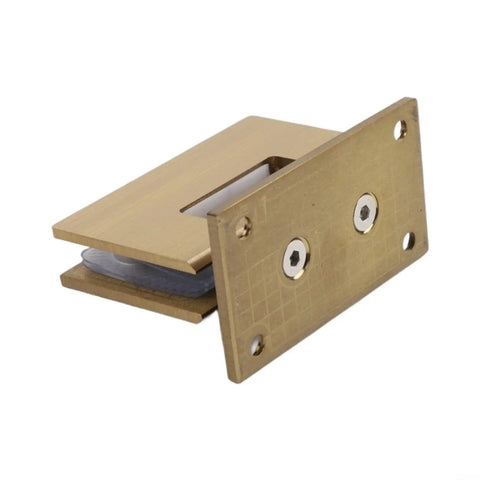 Glass Door Hinges For Shower And Office Partitions With A Smooth 180 Degree Swing And Stable Panels, brass 304 stainless steel hinge