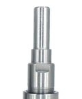 Premium 12.7Mm Diameter Shank Router Collet Extension Chuck Holder Adapter with shiny steel finish and hex base design.