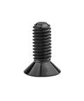 Black flat-head Torx screw, M3 x 10mm, Torx T10 drive, side view.