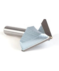 1 2 Inch Shank 90 Degree V Groove Router Bit With 2 Inch Dia Creates Crisp Angular Recesses In One Pass Using Industrial Grade Micro Grain Carbide.