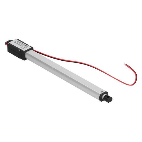 12V 150mm Mini Linear Actuator With Internal Limit Switch Low Noise Long Life Stroke Electric Actuator visible on a white background