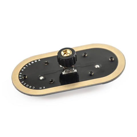 Beast 11dBi FPV Circular Polarized Antenna For 5.5-5.8GHz Racing Drones, SMA Male RHCP Patch, black and gold rectangular