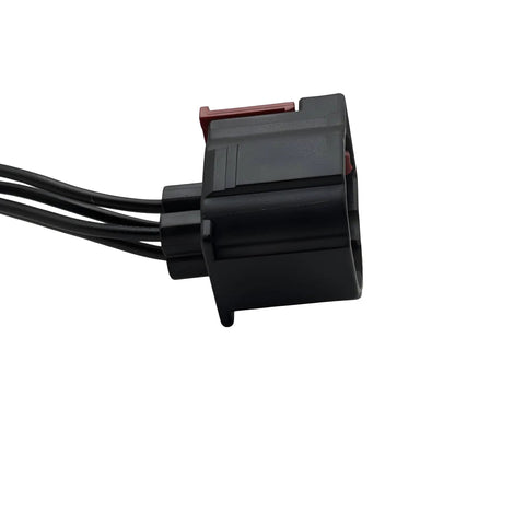 Three Pin Harness Side Connector Pigtail For Transmission Line Pressure Sensor Fits 45RFE 545RFE 65RFE 66RFE 68RFE side view