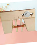 Wooden Mooring Tool For Sailing Model Kits Handy Assist Device with scale display for secure boat model assembly