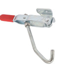 Beefy Heavy Duty Toggle Clamp With Hook Design, Quick Holding Draw Latch Action, 170Kg Clamping Capacity, U Shaped Mounting