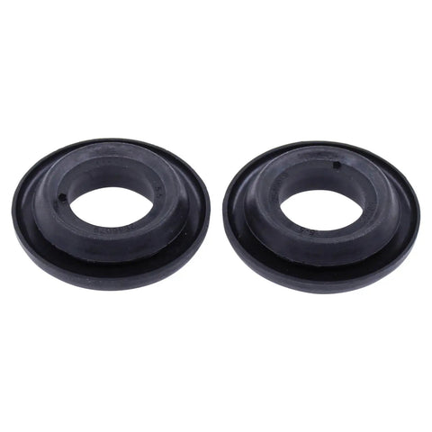 Black grommets from Crankcase Vent Tube Breather Hose And PCV CCV Valve Elbows Grommet Kit For Jeep Grand Cherokee, Wrangler 1997-2004 And Cherokee 1997-2001