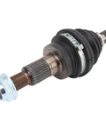 Front Axle Shaft For Porsche 911 2005 To 2013 Heavy Duty Steel Build, detailed view of drive component with hardware.