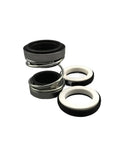Rugged Dual Face Unbalanced Mechanical Seal Built With NBR Rubber Bellows And Tungsten Carbide Rings To Power Through Heavy Water And Sewage Pump Work On A Solid 90mm Bore components.