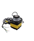 Pro Grade Linear Position Sensor With 1000mm Measurement Range, 5 to 24V Supply, Push Pull Incremental Encoder shown in side view