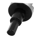 Close-up of Heavy Duty 25mm Hole Saw Cutter Set With 67mm Length showing hex shank, for wood and metal cutting projects.