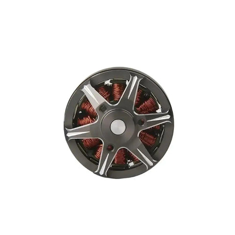 Top view of Long Shaft Brushless Motor For FPV Drones And Fixed Wing Aircraft KV1450 KV2600 Options, displaying copper wiring.