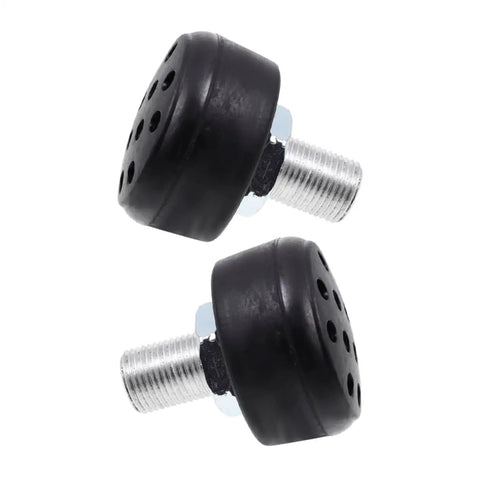 Two Pack Adjustable Rubber Toe Stoppers For Quad Skates Durable Brake Block Replacement For Roller Skating Shoes