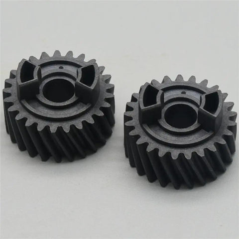 Replacement Fuser Gear For E-Studio 2508A 3008A 3508A 4508A 5008A Copiers Linkage Part 6LJ592040 OEM Grade Surface Coating For Reliable Paper Fixation And Uniform Thermal Conductivity In High Volume Office Printing; two black gears