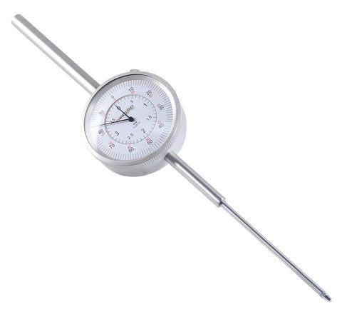 0-4 Inch Dial Indicator With 0.001 Inch Resolution Back Lug Mount AGD 2 Style Standard 1/4 Inch Lug Back Hole Rotational Bezel Model P900-S105 For Pro Grade Machining And QC In The Shop