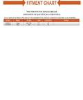 Fitment chart for Front Left Engine Motor Mount for Dodge Ram 1500 3.7L V6 2008 thru 2012 vehicles compatibility