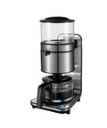 Boss Level Heavy Duty Stainless Steel Automatic Drip Coffee Machine For Home And Commercial Use Ultra Capacity 1250ml at side angle