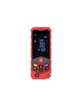 Solid Build Stud Finder And Wall Scanner With Live Wire Detection For Wood And Metal Surfaces Bluetooth Sync showing red matte design.