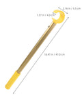 0.4m Adjustable Window Catch Pole Tool For High Windows Ergonomic Tension Rod with aluminum shaft and yellow grip