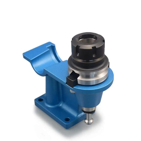 Cast Aluminum Benchtop Tool Holder Tightening Fixture For BT40 Tooling, Precise Vertical And Horizontal Fixing, Industrial Quality