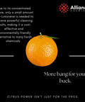 Fresh orange representing Ultra Pure D Limonene Orange Oil Cleaner And Solvent Two Quart Heavy Duty Degreaser.