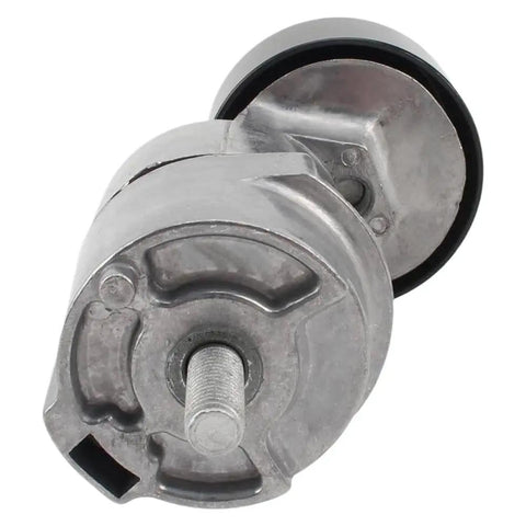 Heavy Duty Belt Tensioner And Idler Pulley Kit With 6PK2125 V-Ribbed Serpentine Belt, metal pulley close-up