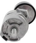 Get Your Engine Running Smooth With This Top Grade Belt Tensioner And Idler Pulley Kit Featuring A Durable V Ribbed Belt For Your Cool 2010 To 2016 2.0L Or 2.4L Rides And Rock The Road Like A Pro. metal belt tensioner pulley, front angle view