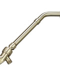 6.5 Inch Shower Arm Extender in Brushed Nickel, Solid Stainless Steel Shower Head Extender Lets You Lower or Extend Your Shower Arm