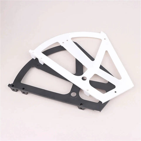 No Sweat Plastic Cabinet Hinges For Shoe Rack And Kitchen Drawer Quick Swap Pivot Hardware with black and white designs.