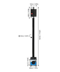 Top Shelf Led Machine Work Light With Heavy Duty Magnetic Base And Flexible Gooseneck Arm measuring 630mm with a magnetic base.