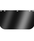 Replacement Face Shield Lens 15.5 x 8 Inches Black Protective Safety Shield, Durable Polycarbonate, Impact-Resistant