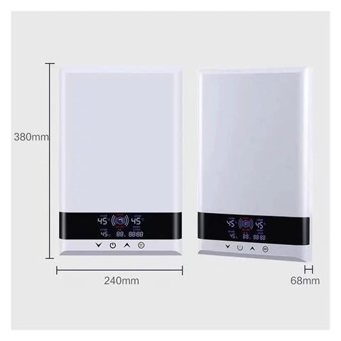 Image of No More Waiting Super Quick Instant Hot Water Gas Heater With Unbeatable Constant Temperature Stability Heavy Duty 8500W Natural Gas Rig, dimensions 380mm x 240mm x 68mm.