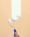 No Fuss 20 Piece Paint Roller Cover Set With Ergonomic Handle For Doors And Walls Loaded With Multi Size Foam Heads For A Knockout Smooth Finish On Your Next Home Project, painting with a foam roller.