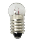 20 Pack E10 Mini Screw Base Light Bulbs 1.5V 0.3A DC Warm White for Circuits and DIY Projects close-up of bulb