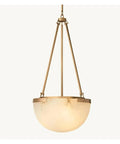 Top Tier Black And Gold Marble Pendant Light Fixture For Upscale Kitchens And Banquet Halls With A Sleek Modern Ceiling Hanging Chandelier.
