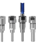 Router Bit Extension Rod Converter Adapter For Woodworking Tools Collet Extension Chuck Engraving Milling Cutter Accessory Must Have