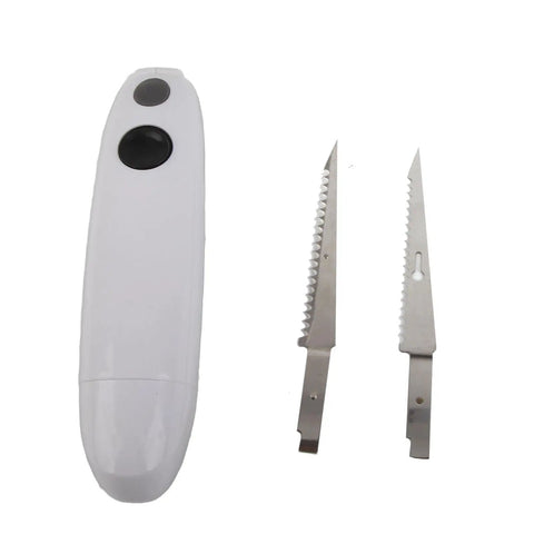 Cordless Electric Knife with detachable stainless steel blades, Rechargeable Stainless Steel Kitchen Tool For Meat