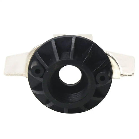 Front view of Chainsaw Sharpening Attachment For Rotary Tool Kit With Sharpener Guide Drill Adapter Head And Ruler Easy Install