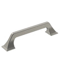 Satin Nickel Exceed Transitional Cabinet Pull Five And One Sixteenth Inch Center To Center With Six Inch Overall Length Ideal For Cabinets Drawers And Furniture 1 Pack