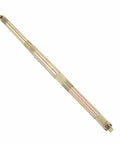 24 Inch Go Kart Rear Live Axle Assembly With 610mm Steel Alloy Shaft And 23T End And 28T Center Sprockets For ATV Quad Drift Trike DIY Performance Heavy Duty Rear Axle Wide Vehicle Compatibility, showing golden steel alloy shaft.