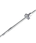 600mm SFU1204 Ball Screw Stainless Steel Rolled Ballscrew With Ball Nut Anti Backlash 12mm Diameter High Precision CNC Parts