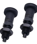No Sweat Plug And Play Push Fit Ball Nose Spring Plunger M20x1.5 Carbon Steel Self Locking Indexing Pin With Knob positioning hardware.